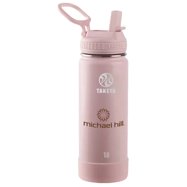 Blush color option for Takeya® 18 Oz. Actives With Straw Lid