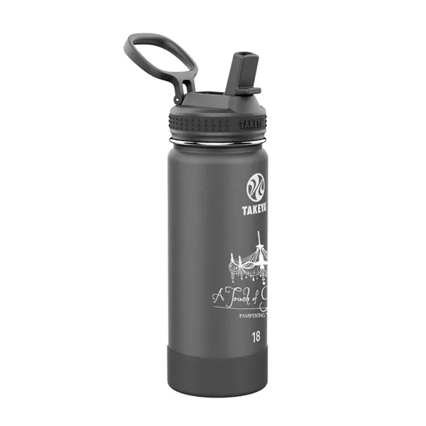 Onyx color option for Takeya® 18 Oz. Actives With Straw Lid