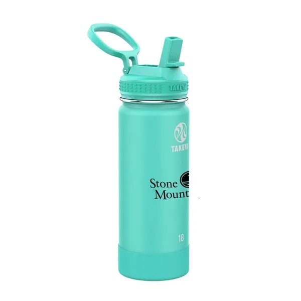 Teal color option for Takeya® 18 Oz. Actives With Straw Lid