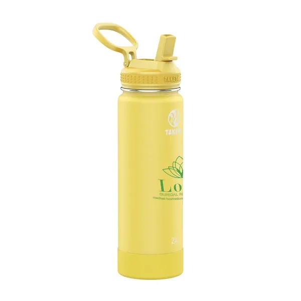 Canary color option for Takeya® 24 Oz. Actives With Straw Lid