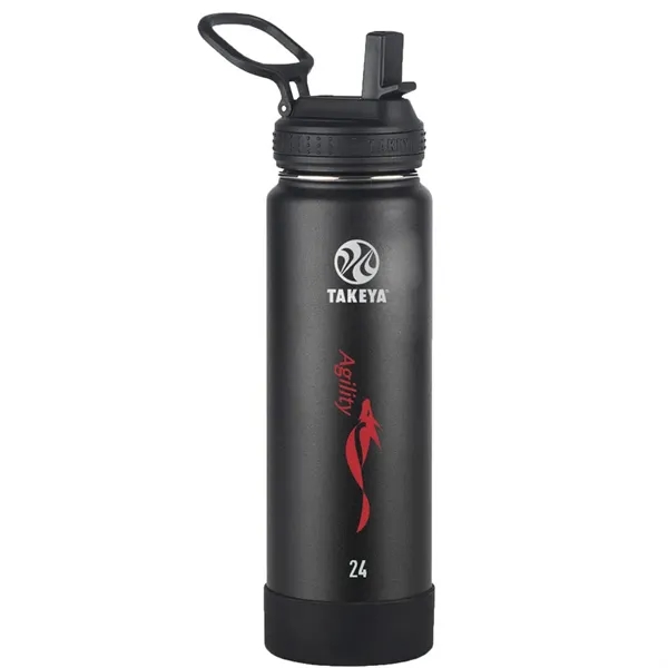 Onyx color option for Takeya® 24 Oz. Actives With Straw Lid