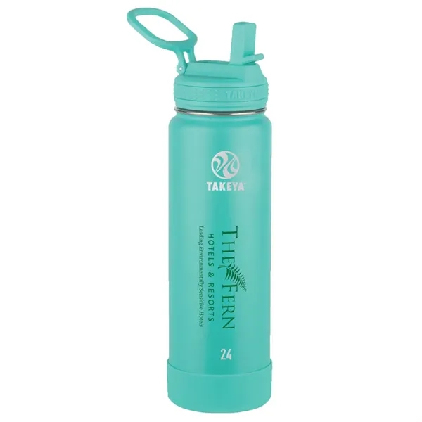 Teal color option for Takeya® 24 Oz. Actives With Straw Lid