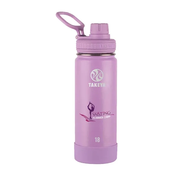 Lilac color option for Takeya® 18 Oz. Actives With Spout Lid, Full Color Digital