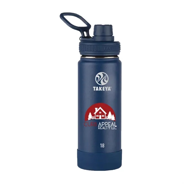 Midnight color option for Takeya® 18 Oz. Actives With Spout Lid, Full Color Digital