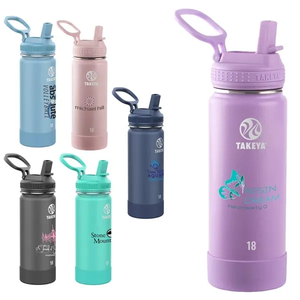 Photo of Takeya® 18 Oz. Actives With Straw Lid, Full Color Digital