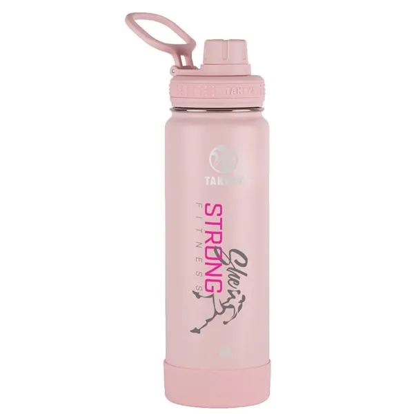 Blush color option for Takeya® 24 Oz. Actives With Spout Lid, Full Color Digital