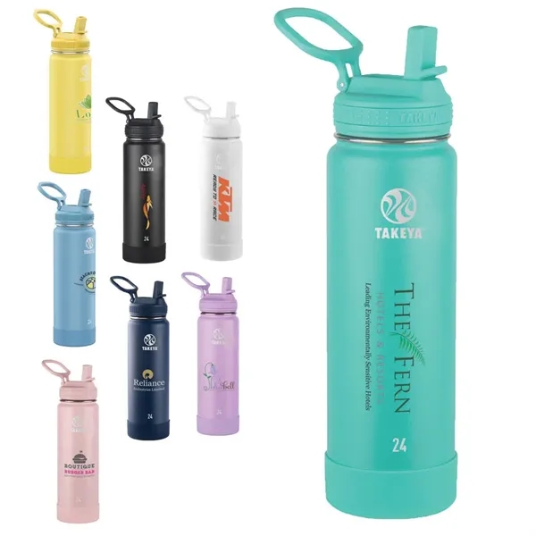Extra color option for Takeya® 24 Oz. Actives With Straw Lid, Full Color Digital