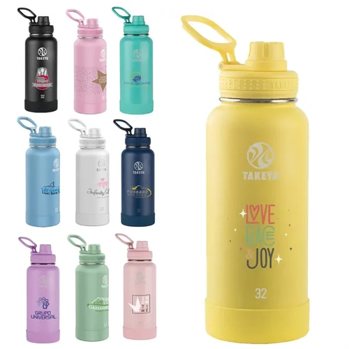 Main photo of Takeya® 32 Oz. Actives With Spout Lid, Full Color Digital