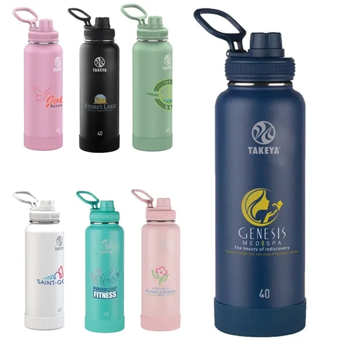 Main photo of Takeya® 40  Oz. Actives With Spout Lid, Full Color Digital