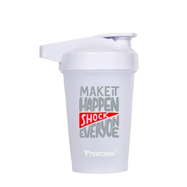 White color option for Perfect Shaker™ 20 Oz. Activ Bottle, Full Color Digital