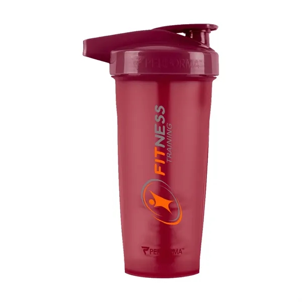 Maroon color option for Perfect Shaker™ 28 Oz. Activ Bottle, Full Color Digital