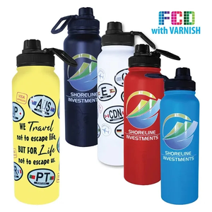 Photo of 32 Oz. Memphis Sports Bottle With Screw Cap, Varnish