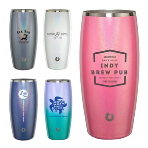 Photo of Snowfox® 18 Oz. Shimmer Beer Glass