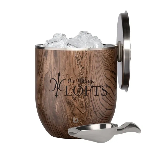 Dark Walnut color option for Snowfox® Ice Bucket