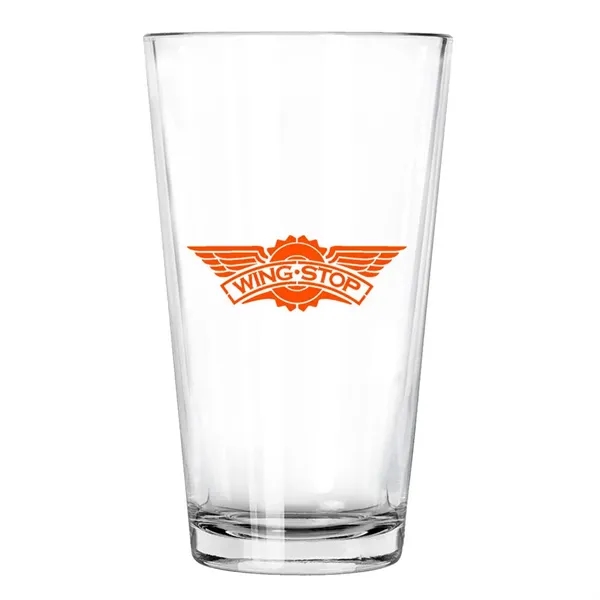 Clear color option for 16 Oz. Pint Glass   Usa
