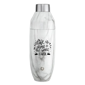Photo of Snowfox® 24 Oz. Marble Cocktail Shaker