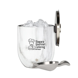 Photo of Snowfox® Marble Ice Bucket
