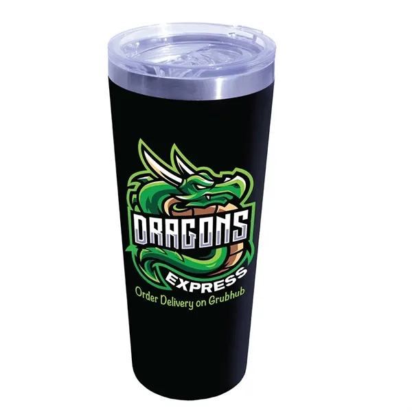 Black color option for 22 Oz. Memphis Tumbler With Slide Lid   Gift Set, Full Color