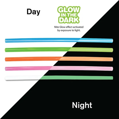 Main photo of Nite Glow Reusable Straw, Blank