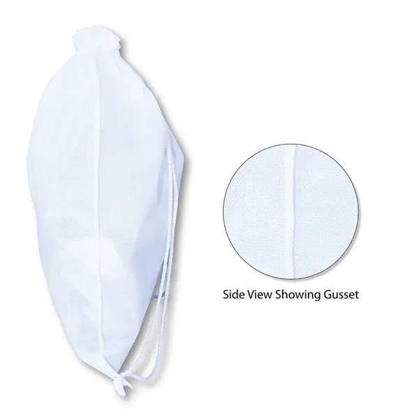 White color option for Nw Drawstring Backpack With Gusset