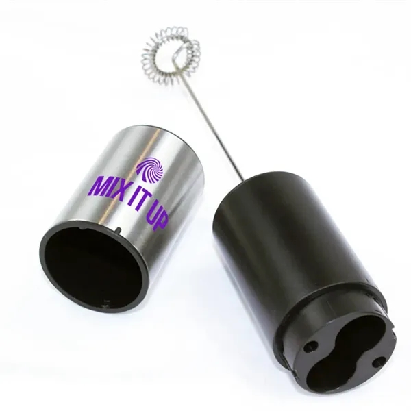 Silver color option for Electric Handheld Frother/Mixer