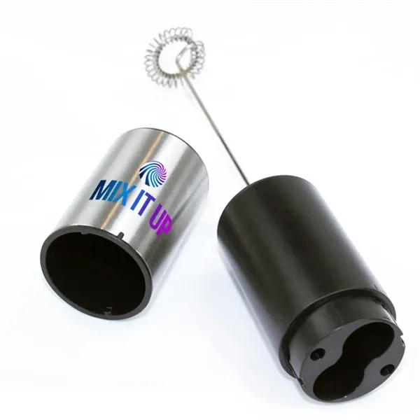 Silver color option for Electric Handheld Frother/Mixer, Full Color Digital