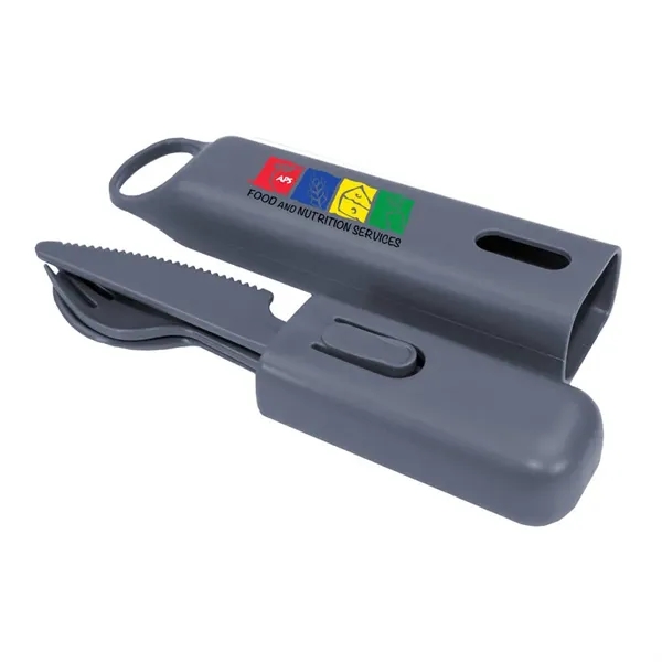 Pebble color option for Hip® Reusable Utensils, Full Color Digital