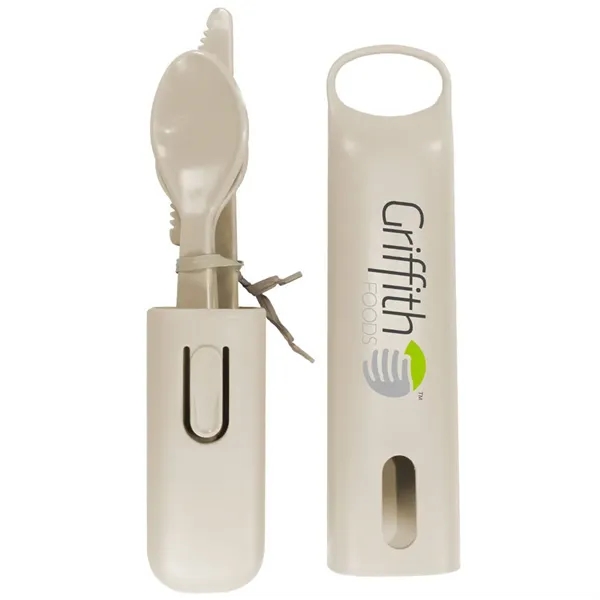 Sand color option for Hip® Reusable Utensils, Full Color Digital