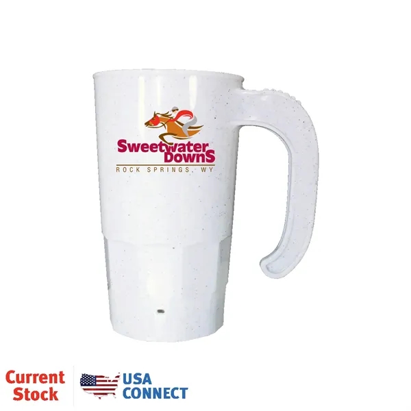 Granite color option for 20 Oz. Stackable Beer Stein, Full Color Digital