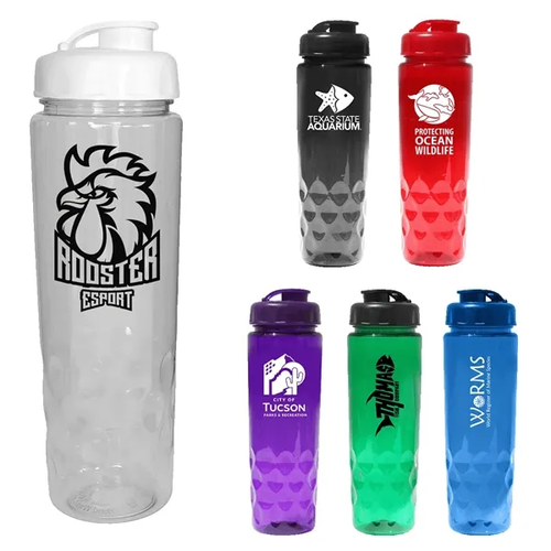 Main photo of Recycled Pet   24 Oz. Bottle With Flip Top Cap