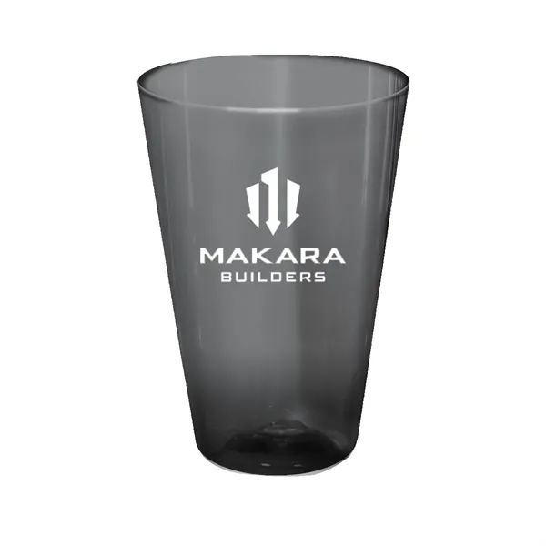 Smoke color option for Recycled Pet   16 Oz. Pint Glass