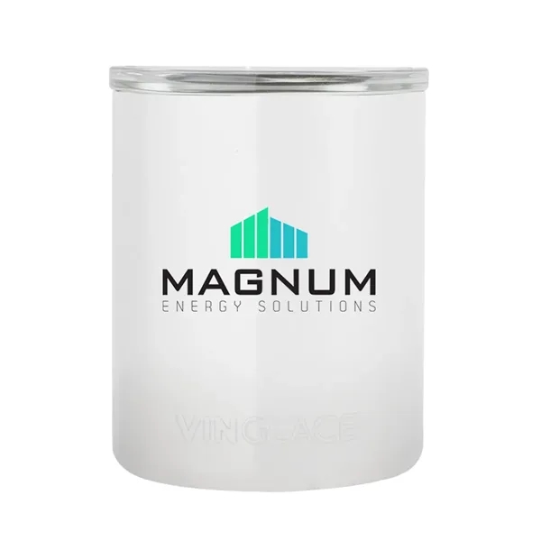 White color option for Vinglacé® 12 Oz. Whiskey Glass, Full Color Digital