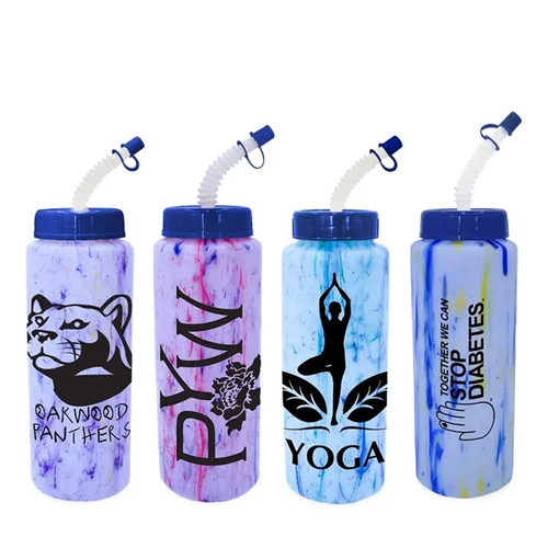 Main photo of 32 Oz. Confetti Sports Bottle With Flexible Straw..