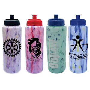 Photo of 32 Oz. Confetti Sports Bottle With Push 'N Pull Cap