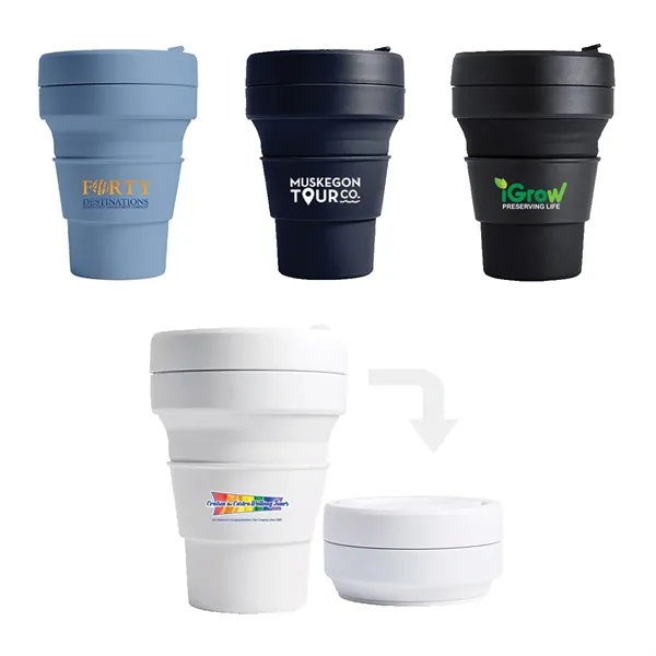 Extra color option for Stojo 12 Oz. Collapsible Cup, Full Color Digital