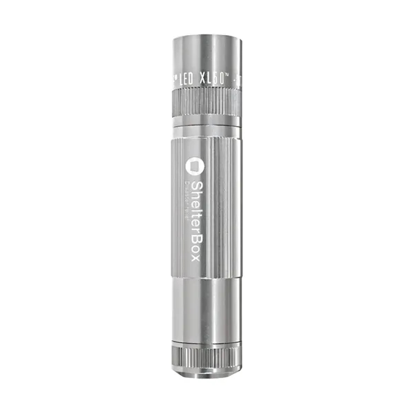 Silver color option for Maglite® Xl50 Led Flashlight, Laser Engraved