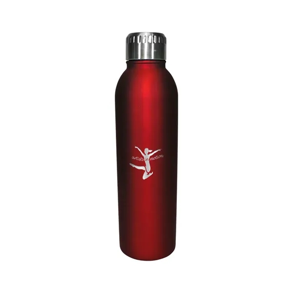Red Metallic color option for Halcyon® 17 Oz. Deluxe Bottle, Laser Engraved, Small