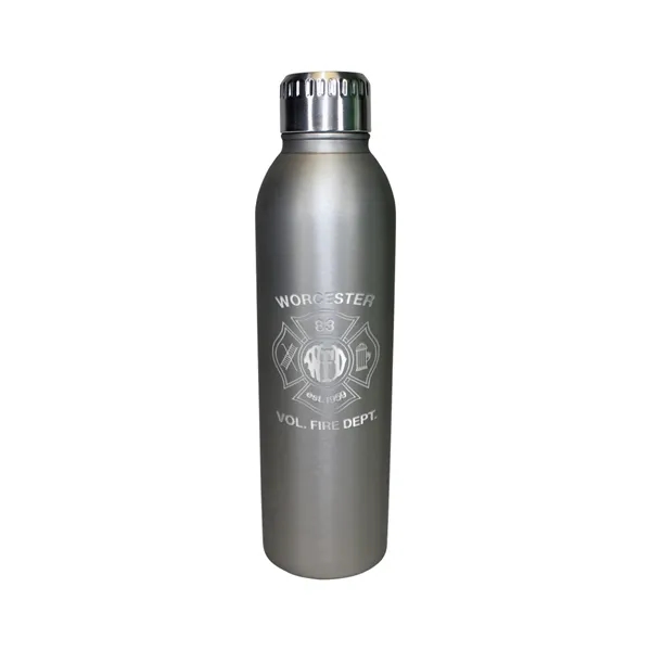 Dark Gray color option for Halcyon® 17 Oz. Deluxe Bottle, Laser Engraved, Large