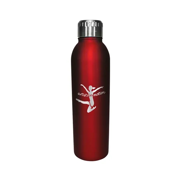 Red Metallic color option for Halcyon® 17 Oz. Deluxe Bottle, Laser Engraved, Large