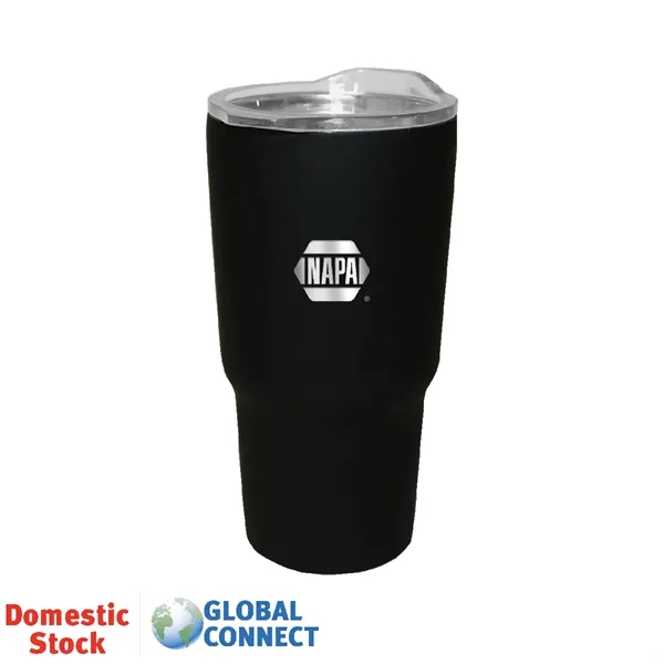 Black color option for Halcyon® 20 Oz. Tumbler, Laser Standard