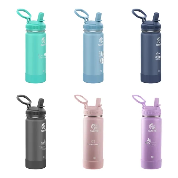 Extra color option for Takeya® 18 Oz. Actives With Straw Lid, Laser, Premium
