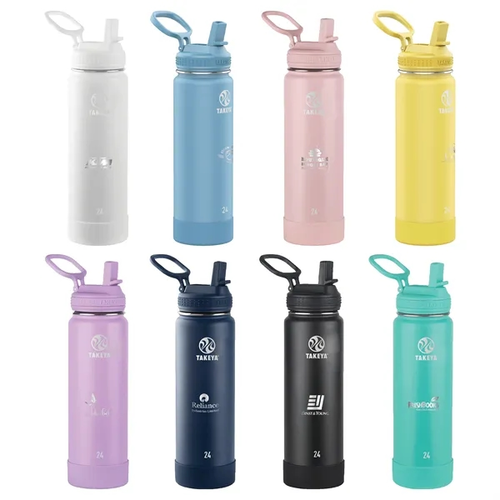 Main photo of Takeya® 24 Oz. Actives With Straw Lid, Laser, Standard