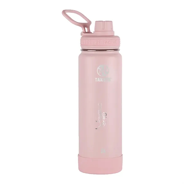 Blush color option for Takeya® 24 Oz. Actives With Spout Lid, Laser, Standard