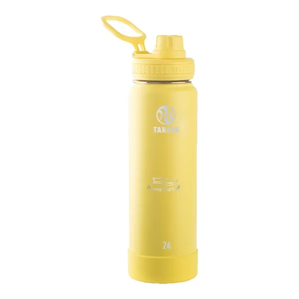 Canary color option for Takeya® 24 Oz. Actives With Spout Lid, Laser, Standard