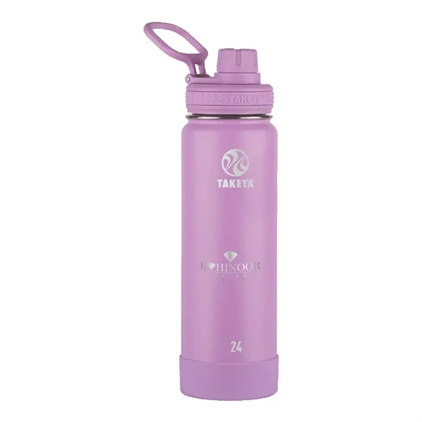 Lilac color option for Takeya® 24 Oz. Actives With Spout Lid, Laser, Premium