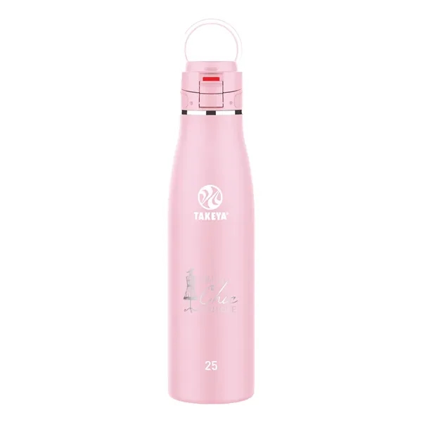 Blush color option for Takeya® 25 Oz. Traveler, Laser, Premium