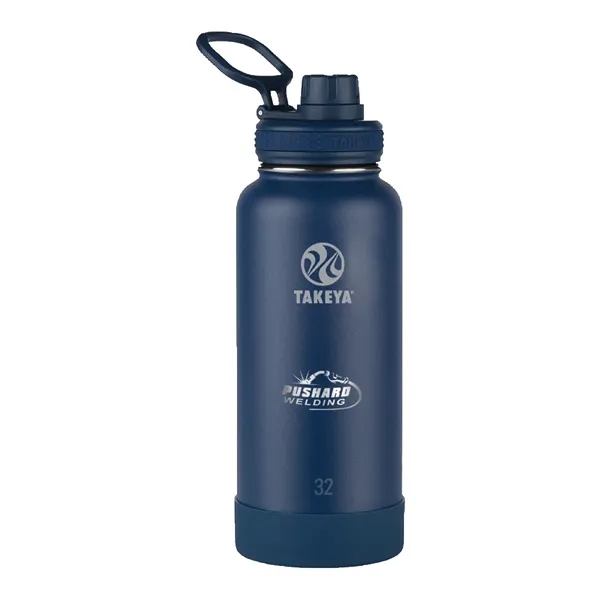 Midnight color option for Takeya® 32 Oz. Actives With Spout Lid, Laser, Standard