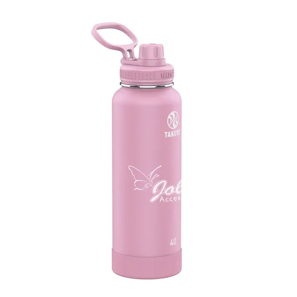 Pink Lavender color option for Takeya® 40 Oz. Actives With Spout Lid, Laser, Standard