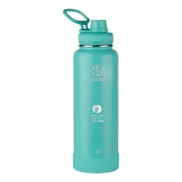 Teal color option for Takeya® 40 Oz. Actives With Spout Lid, Laser, Standard