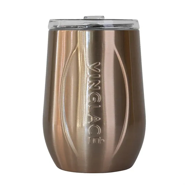 Copper color option for Vinglacé® 10 Oz. Stemless Wine Tumbler, Laser, Standard Up